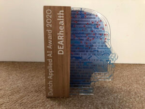 DEARhealth: Winner of the first ever Dutch applied AI award!